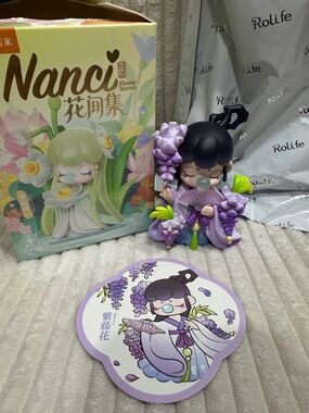 WISTERiA- Nanci Flower Stories characterNew.Box opened to verify.Pretty!